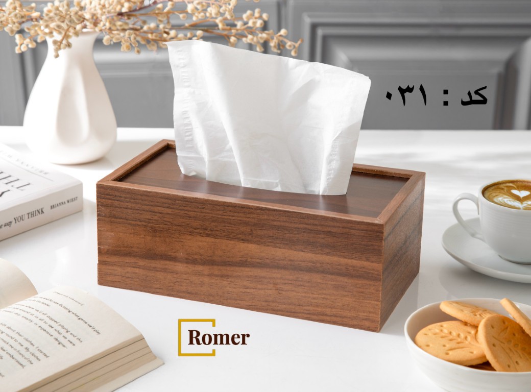 جعبه دستمال درب كشويى